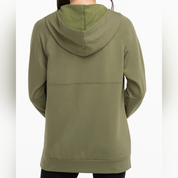 Ricki’s Olive Green Button Front Hoodie Soft Casual Sweatshirt - Size XXL - Picture 2 of 11